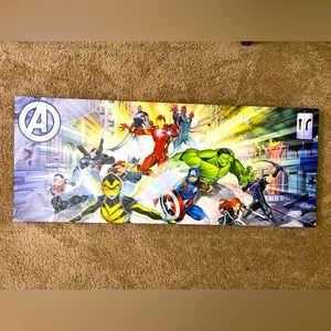 Avengers Wall Art Decor / Size: 40 inches by 16 inches